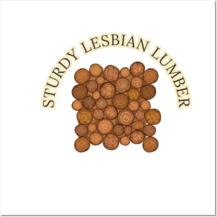 Sturdy Lesbian Lumber Posters and Art